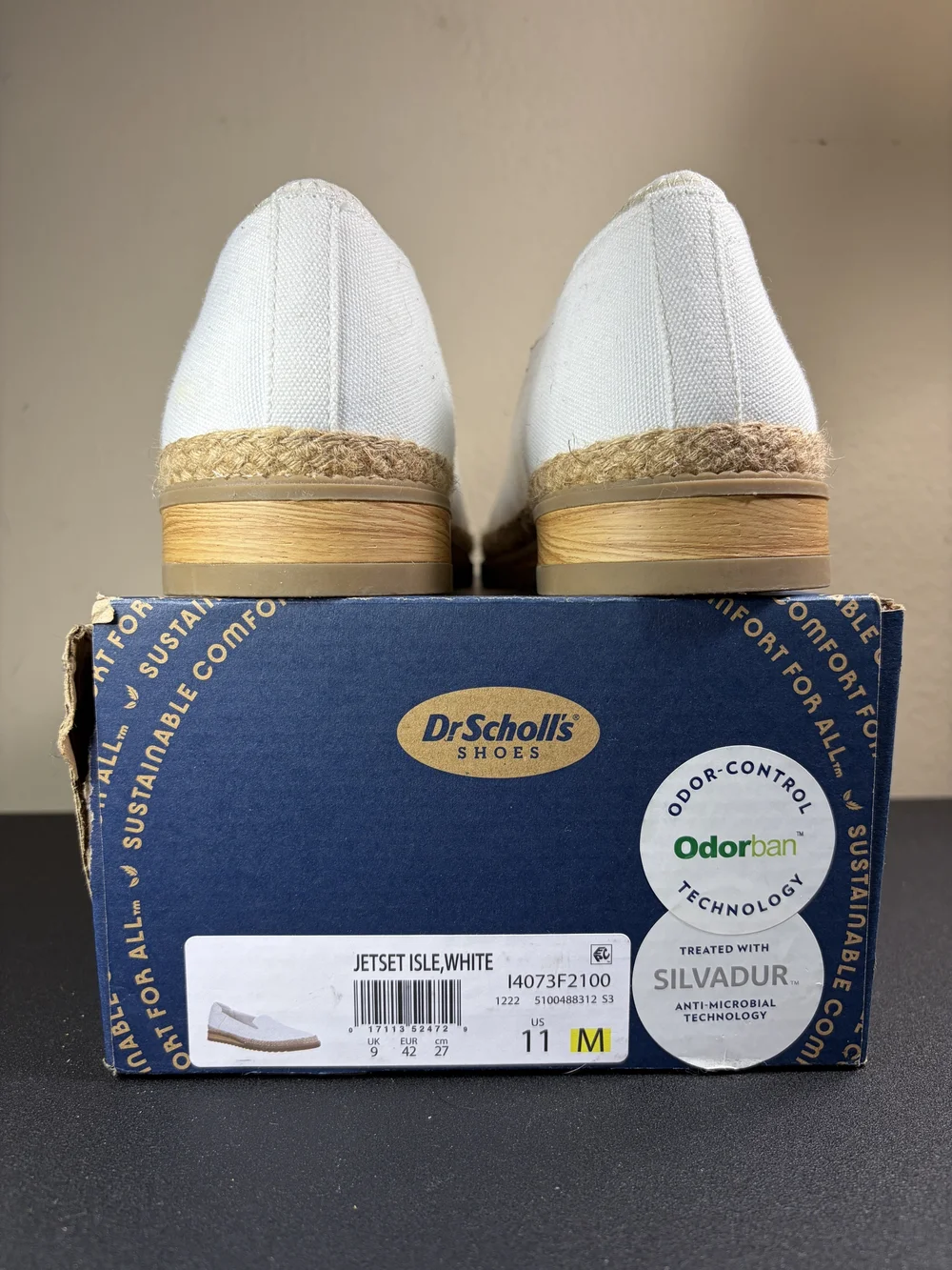 Dr. Scholls lightweight white